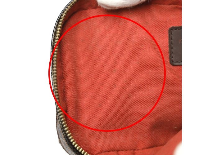 Borsa a tracolla Damier Jeronimos di Louis Vuitton Marrone Damier ebene - vista 14