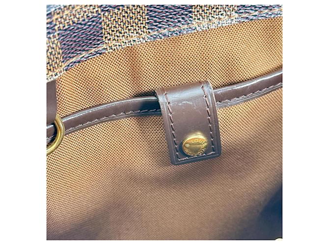 Borsa Louis Vuitton Damier Vavin PM Marrone Damier ebene - vista 12