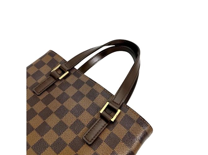 Borsa Louis Vuitton Damier Vavin PM Marrone Damier ebene - vista 7