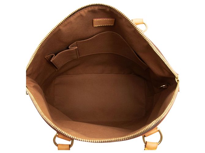 Borsa Lockit in tela Monogram Louis Vuitton Marrone - vista 3