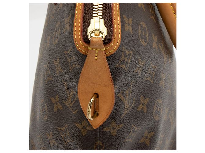Borsa Lockit in tela Monogram Louis Vuitton Marrone - vista 4
