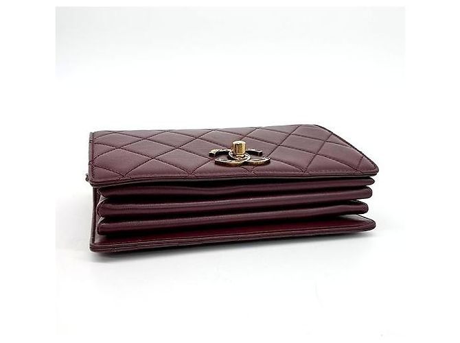 Timeless Borsa a tracolla con manico superiore Chanel Rosso - vista 6