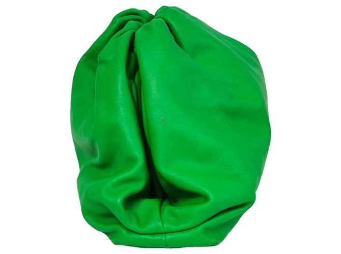 Bottega Veneta La Pouch Clutch Verde - vista 6