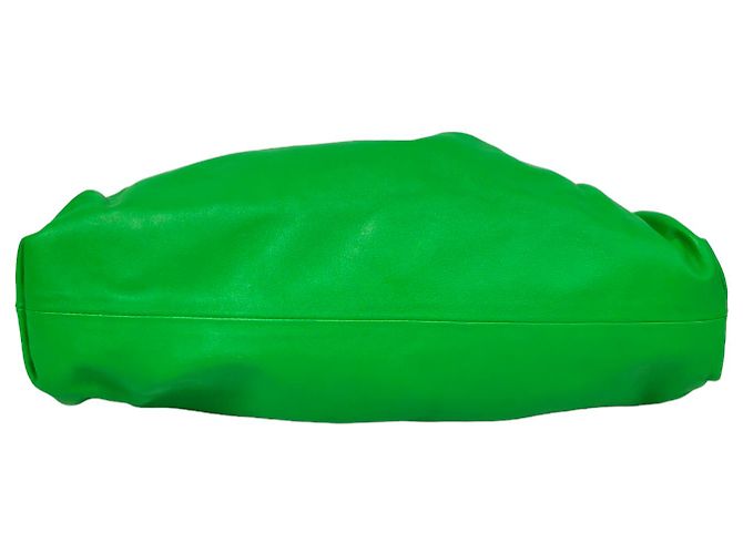Bottega Veneta La Pouch Clutch Verde - vista 7