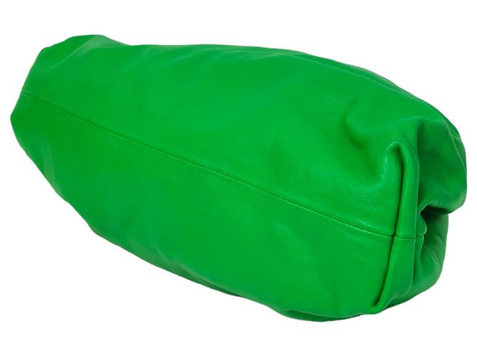 Bottega Veneta La Pouch Clutch Verde - vista 9