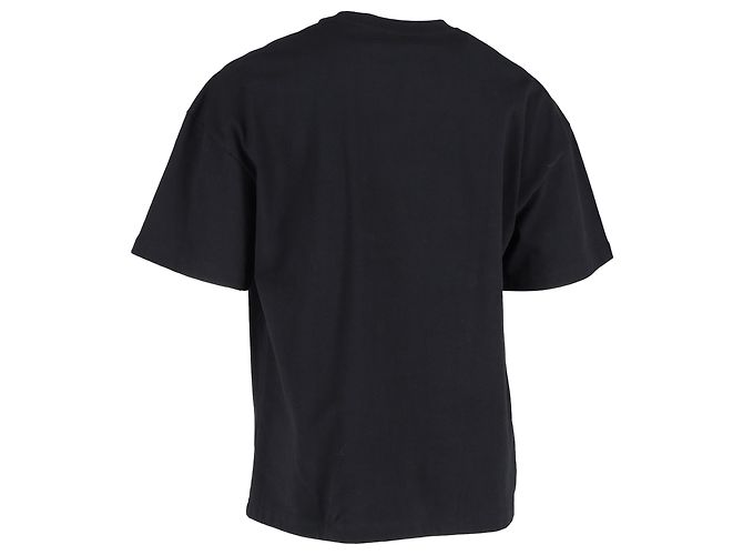 Camiseta con logo Jil Sander en algodón negro - vista 3