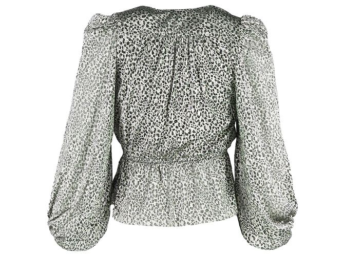Caitlin bedruckte Bluse aus Polyester mit Tierdruck von Ba&sh - Ansicht 3