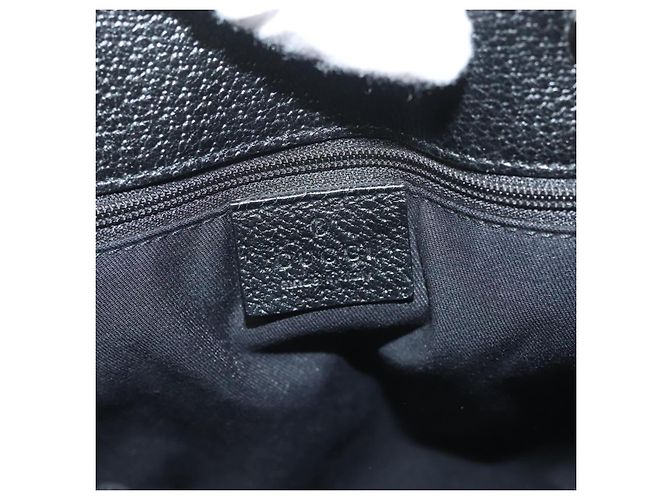 GUCCI GG Canvas Tote Bag Schwarz 120840 Auth BA3441 - Ansicht 18