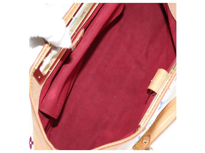 LOUIS VUITTON Monogramm Multicolor Judy MM Tasche 2Way Weiß M40255 LV Auth 127584V - Ansicht 10