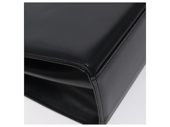 Borsa a mano GIVENCHY in pelle nera argento Auth bs27366 Nero - vista 16
