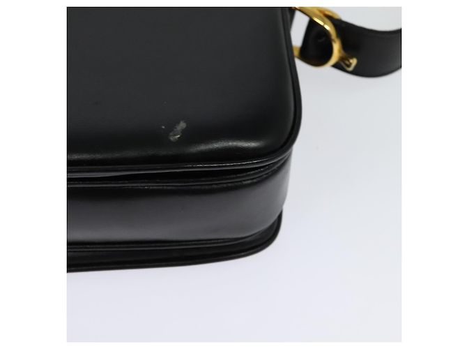 Céline CELINE Borsa a Spalla Sulky in Pelle Nera e Oro Auth 130625 Nero D'oro - vista 10