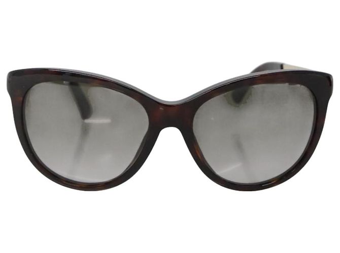Gafas de sol GUCCI metal marrón Auth BA3302 Castaño - vista 2