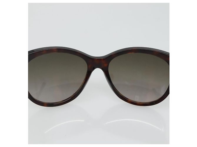 Gafas de sol GUCCI metal marrón Auth BA3302 Castaño - vista 8