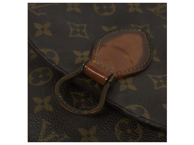 LOUIS VUITTON Monogram Saint Cloud GM Borsa a Spalla M51242 LV Auth BA3492 Monogramma - vista 18