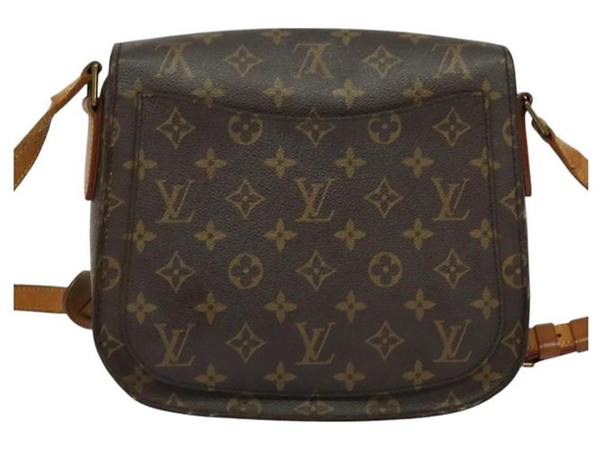 LOUIS VUITTON Monogram Saint Cloud GM Borsa a Spalla M51242 LV Auth BA3492 Monogramma - vista 2