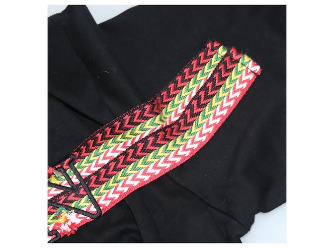 Camiseta de algodón negra LANVIN Auth ym010M Negro - vista 5