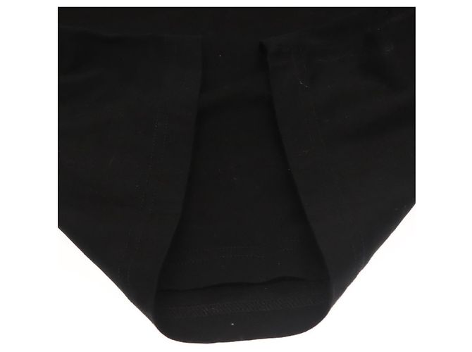 Camiseta de algodón negra LANVIN Auth ym010M Negro - vista 6