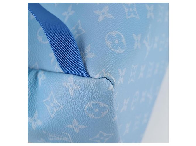 LOUIS VUITTON Zaino Clouds Multi Pocket Blu M45441 LV Auth 126591SM - vista 19