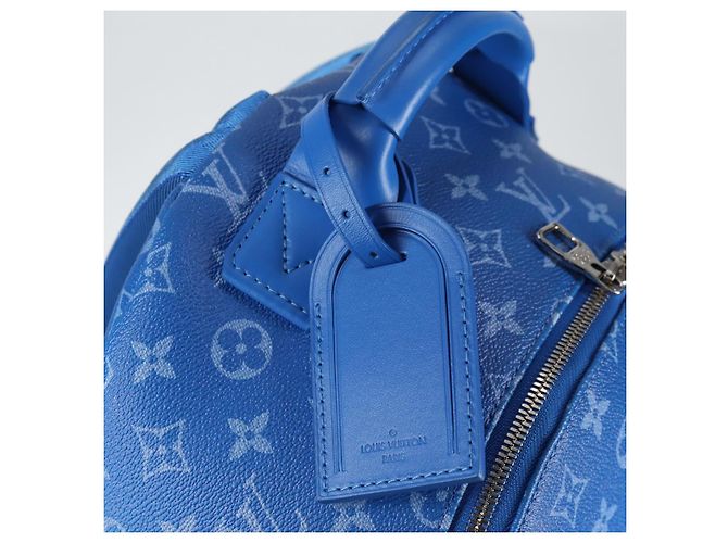 LOUIS VUITTON Zaino Clouds Multi Pocket Blu M45441 LV Auth 126591SM - vista 20