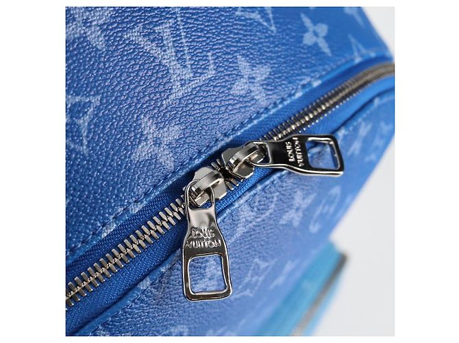 LOUIS VUITTON Zaino Clouds Multi Pocket Blu M45441 LV Auth 126591SM - vista 23