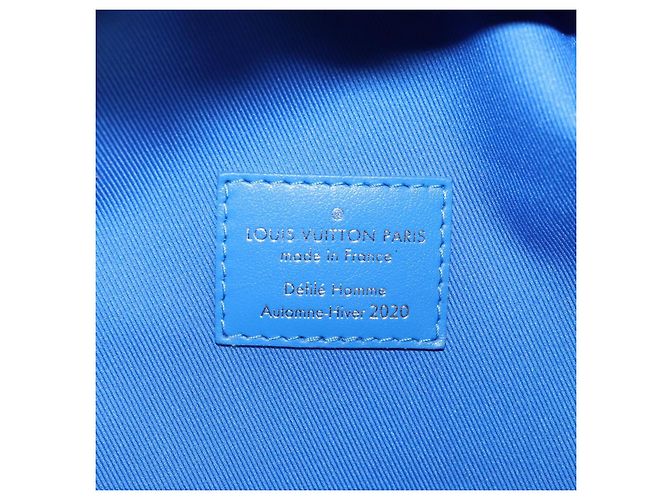 LOUIS VUITTON Zaino Clouds Multi Pocket Blu M45441 LV Auth 126591SM - vista 24