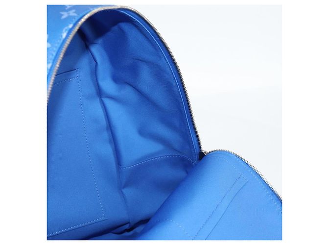LOUIS VUITTON Zaino Clouds Multi Pocket Blu M45441 LV Auth 126591SM - vista 26