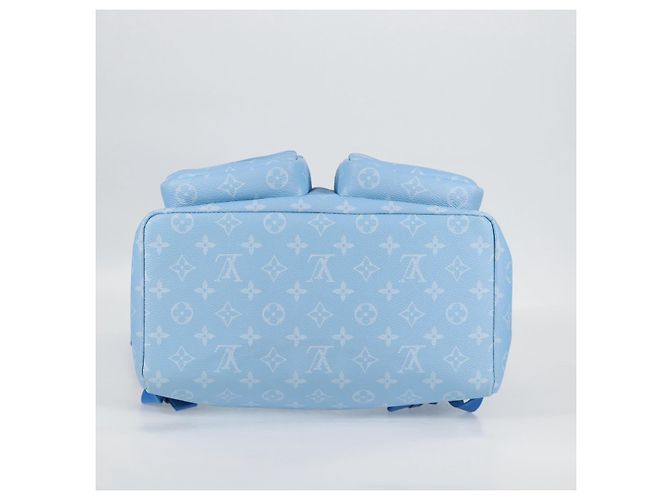 LOUIS VUITTON Zaino Clouds Multi Pocket Blu M45441 LV Auth 126591SM - vista 5