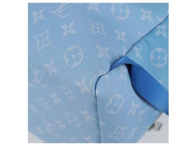 LOUIS VUITTON Zaino Clouds Multi Pocket Blu M45441 LV Auth 126591SM - vista 9