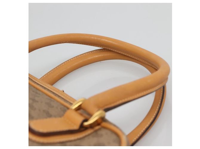 Gucci Borsa a mano Micro GG Supreme in PVC beige e oro 000 39 0030 Auth BA3431 D'oro - vista 14
