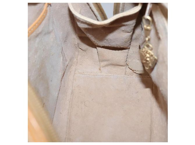 Gucci Borsa a mano Micro GG Supreme in PVC beige e oro 000 39 0030 Auth BA3431 D'oro - vista 21