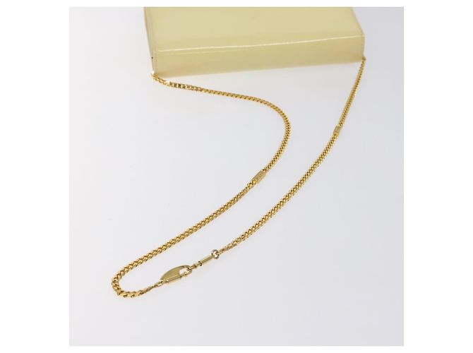 BALLY Borsa a Spalla con Catena in Pelle Verniciata Giallo Oro Auth ti3256 D'oro - vista 7
