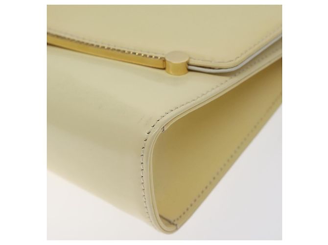 BALLY Borsa a Spalla con Catena in Pelle Verniciata Giallo Oro Auth ti3256 D'oro - vista 9