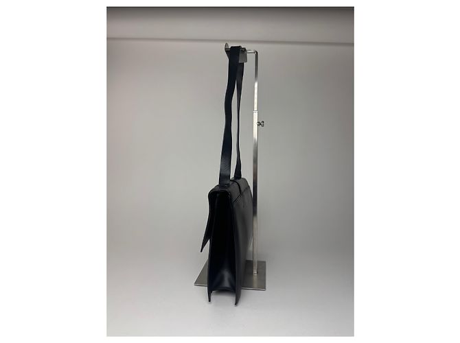 Vintage Gucci Ledertasche schwarz - Ansicht 8