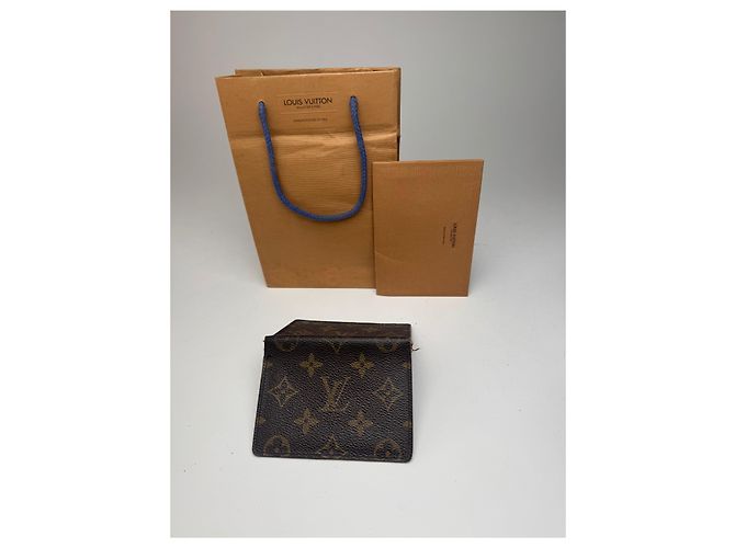 Vintage Louis Vuitton Kartenhalter Monogram Braun - Ansicht 6