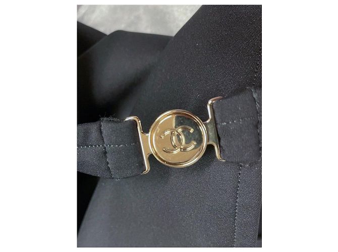 Chanel Ikonischer Badeanzug 38/40 Schwarz - Ansicht 3