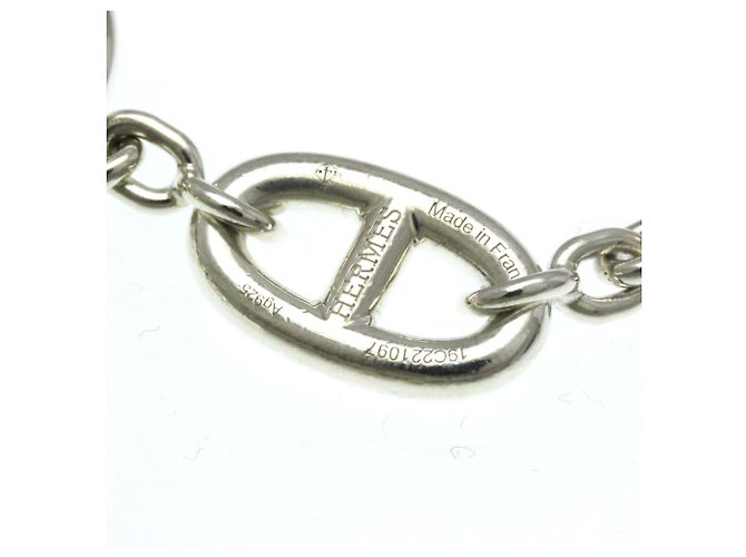 Chaîne d'ancre Hermès Collana Pendente Chaine D'ancre Hermes Argento - vista 6