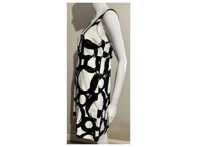 Vera Wang Abito nero e bianco della linea Lavender - vista 2