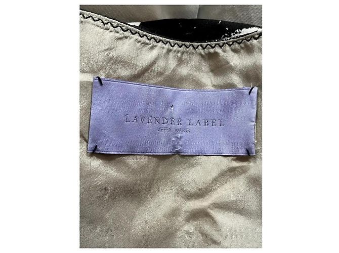 Vera Wang Abito nero e bianco della linea Lavender - vista 3