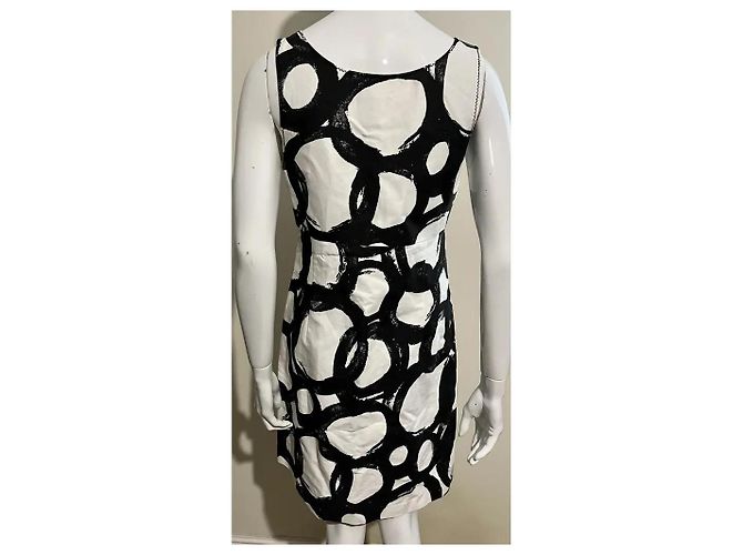 Vera Wang Abito nero e bianco della linea Lavender - vista 6