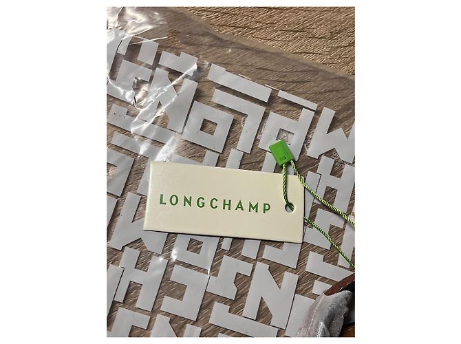 Borsa a mano Longchamp Le Pliage XS in pelle nera Nero - vista 6