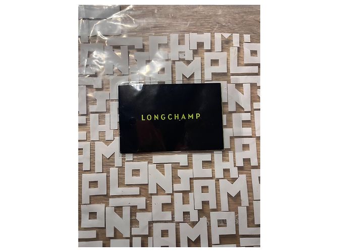 Borsa a mano Longchamp Le Pliage XS in pelle nera Nero - vista 7