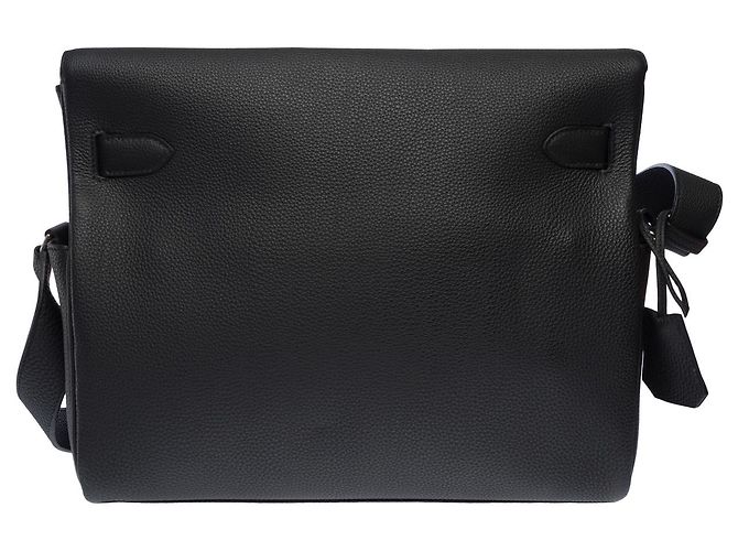 Hermès Borsa HERMES Kelly in Pelle Nera - 102770 Nero - vista 4