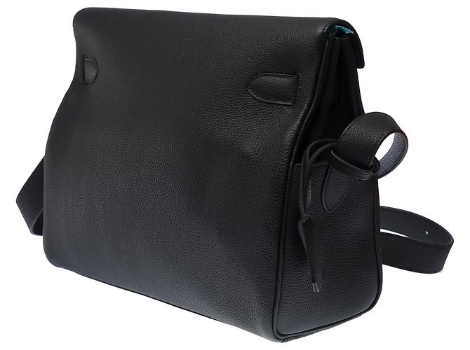 Hermès Borsa HERMES Kelly in Pelle Nera - 102770 Nero - vista 6