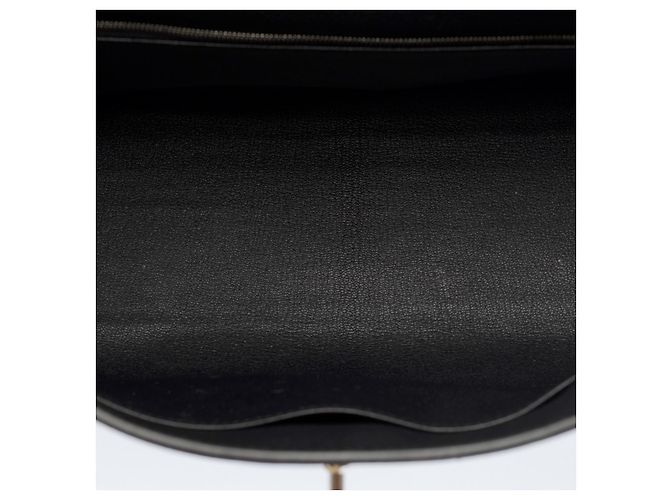 Hermès Borsa HERMES Kelly in Pelle Nera - 102770 Nero - vista 9