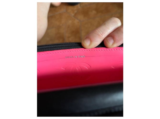 Chanel Wallet on Chain in pelle di agnello nera Nero - vista 21
