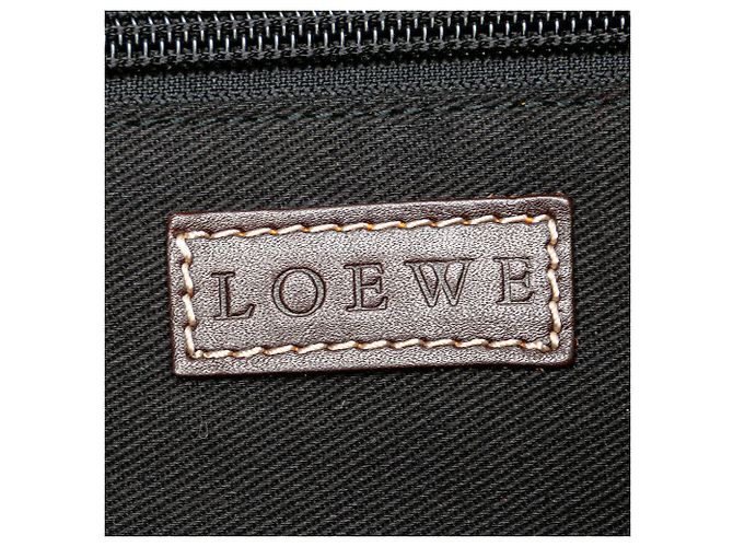 LOEWE Borsa a tracolla in denim Anagram blu - view 5
