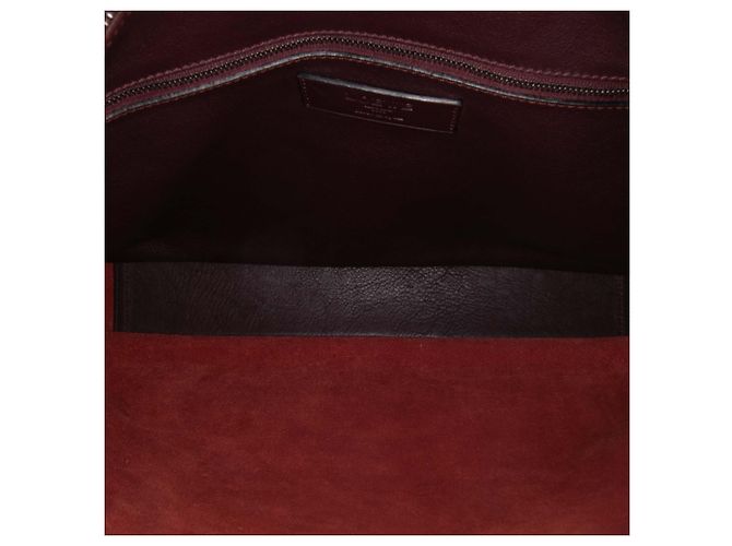 LOEWE Maletín Toledo de cuero rojo con anagrama - vista 4