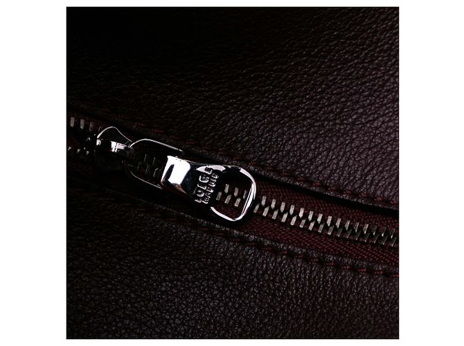 LOEWE Maletín Toledo de cuero rojo con anagrama - vista 6