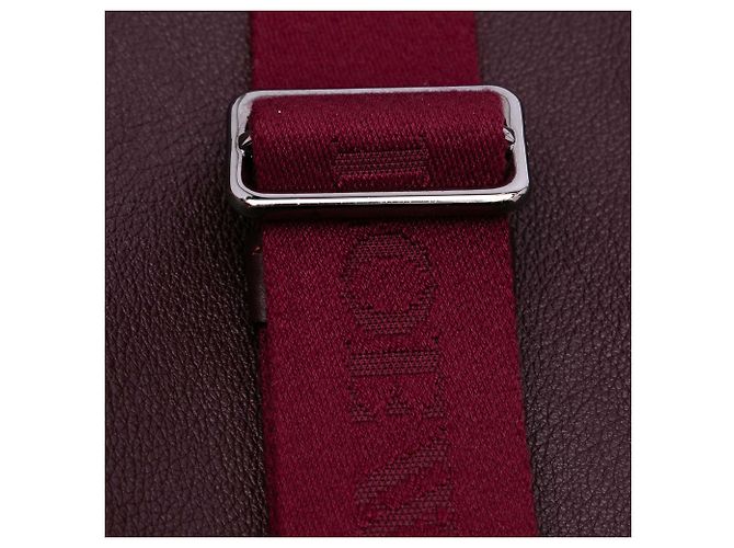 LOEWE Maletín Toledo de cuero rojo con anagrama - vista 7