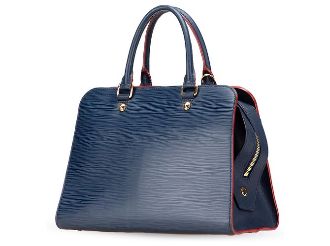 Louis Vuitton Blu Epi Vaneau MM - vista 2